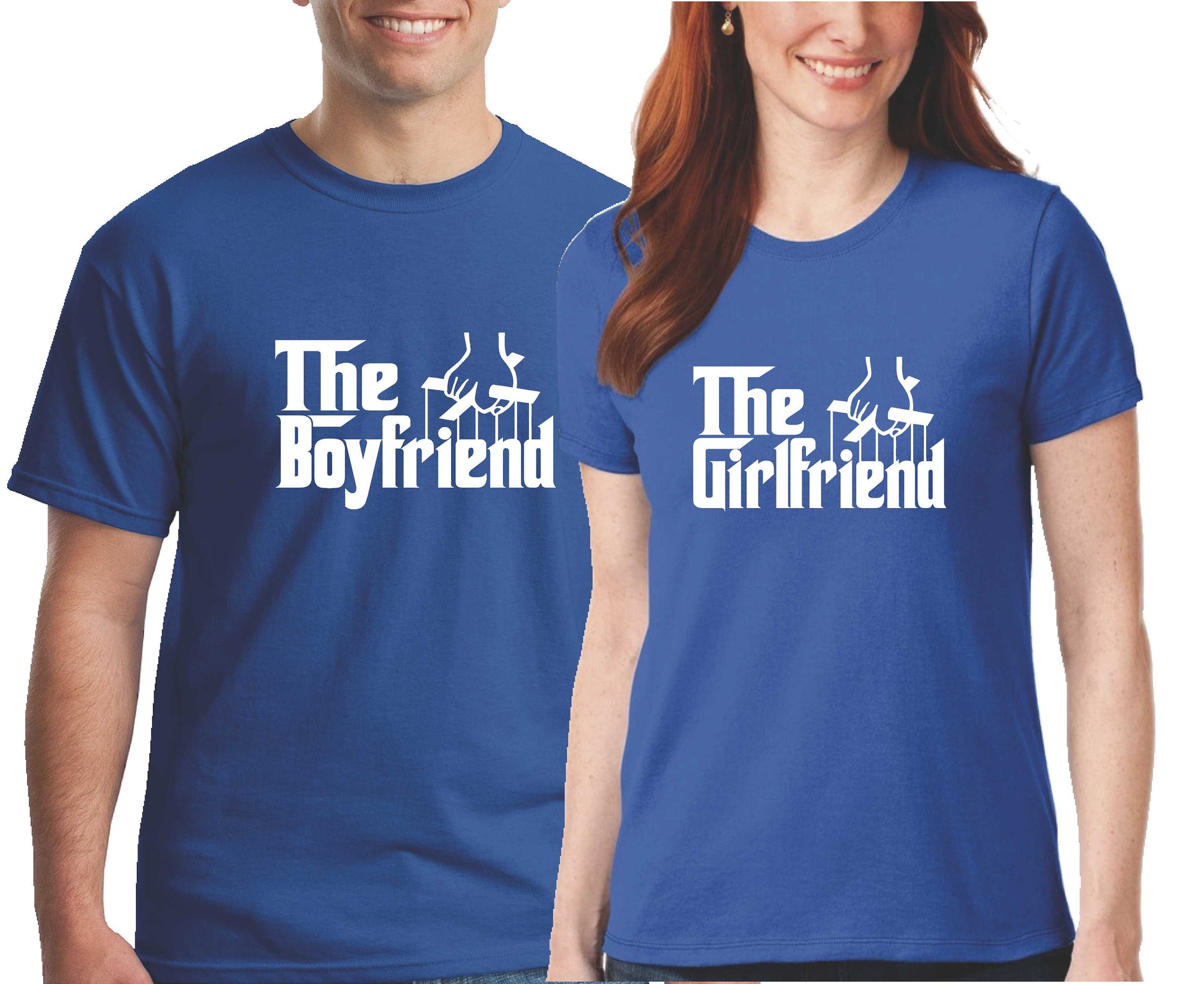 boyfriend and girlfriend matching sweatshirts
